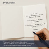 2nd Birthday Card – Cute Baby Blue Sheep - Greeting Card